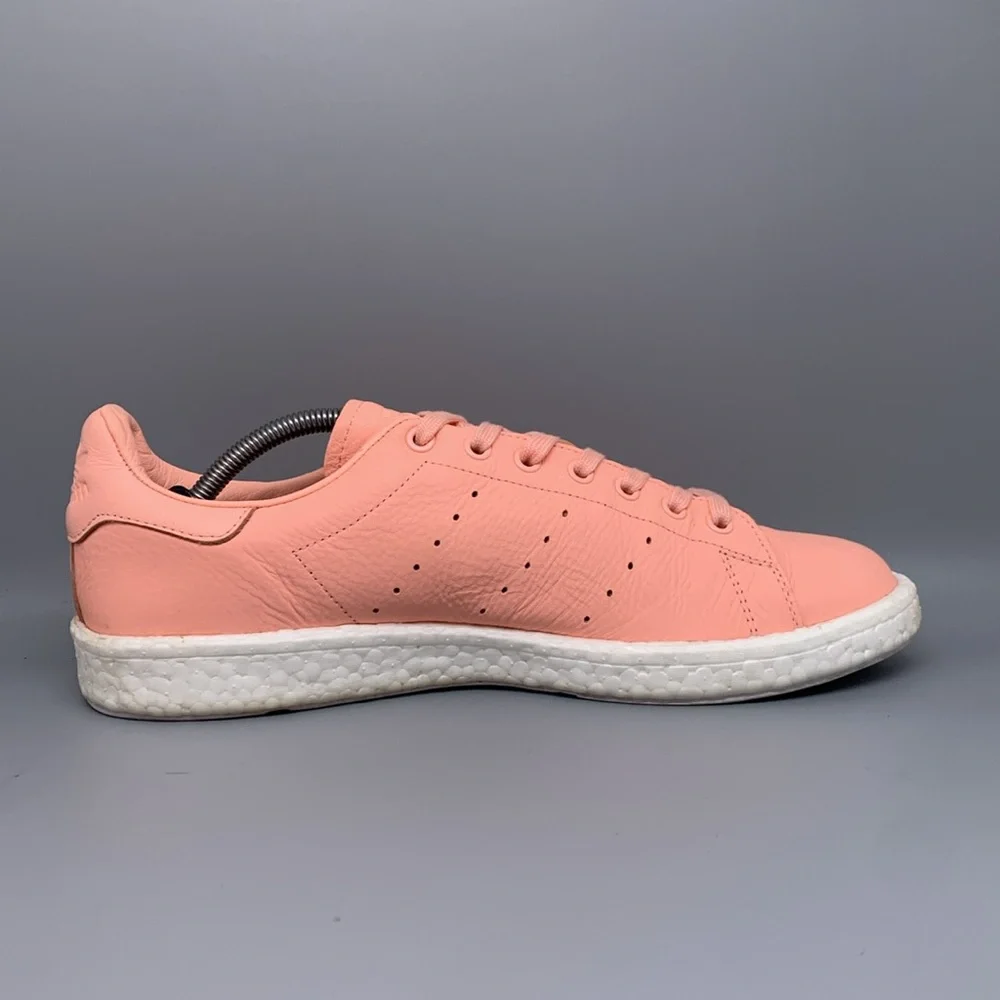 Adidas Stan Smith‎ Pink Boost Running Shoes BY2910 Men’s Sz 12